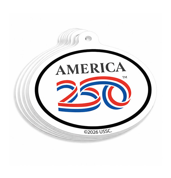 Oval Decal, 3.8" x 2.4"