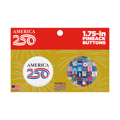 1.75" Buttons, Set of 2