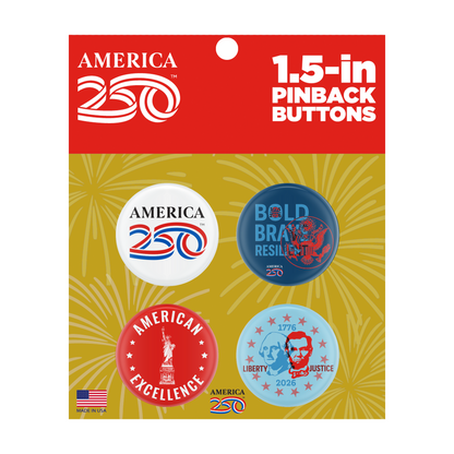 1.5" Buttons, Set of 4