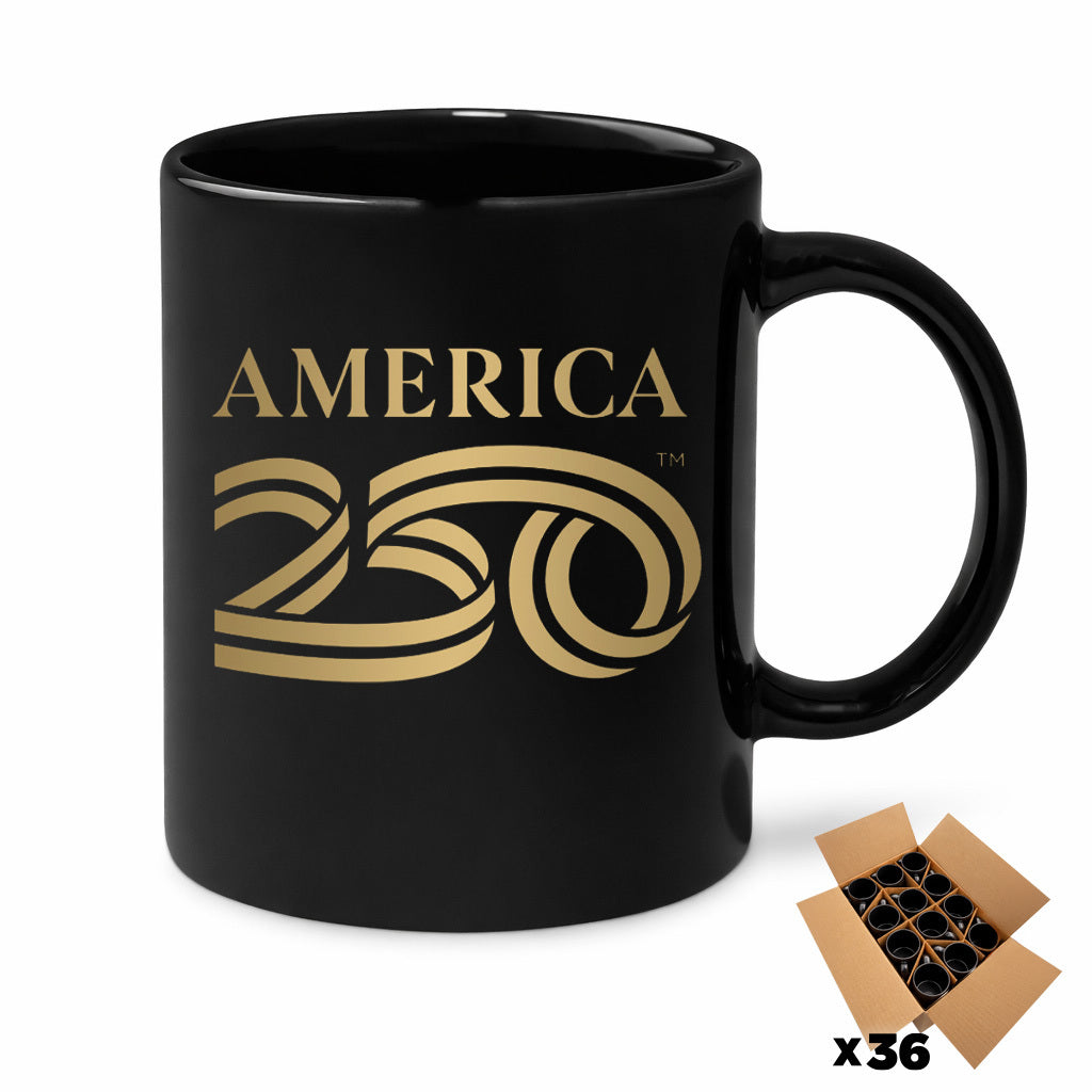 11oz Mug, Navy & Black