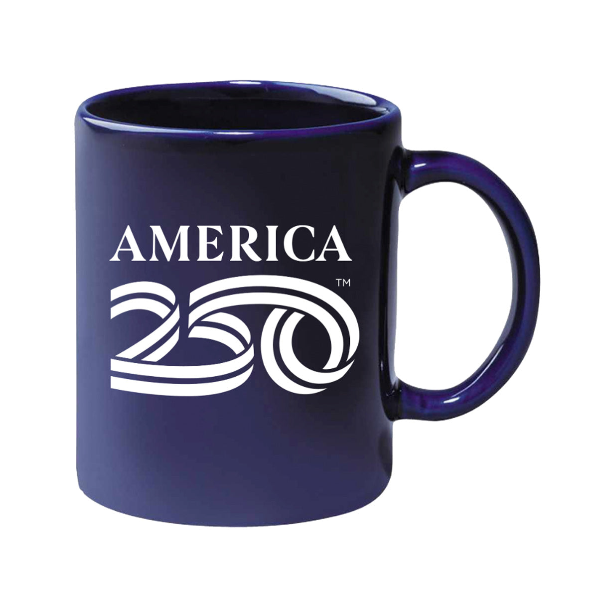 11oz Mug, Navy & Black