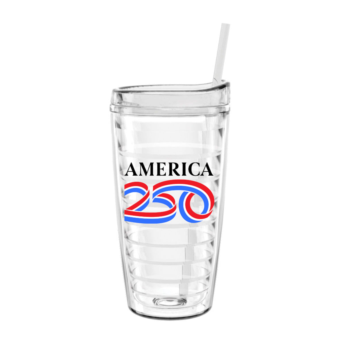 Tumbler with Lid & Straw, 16oz
