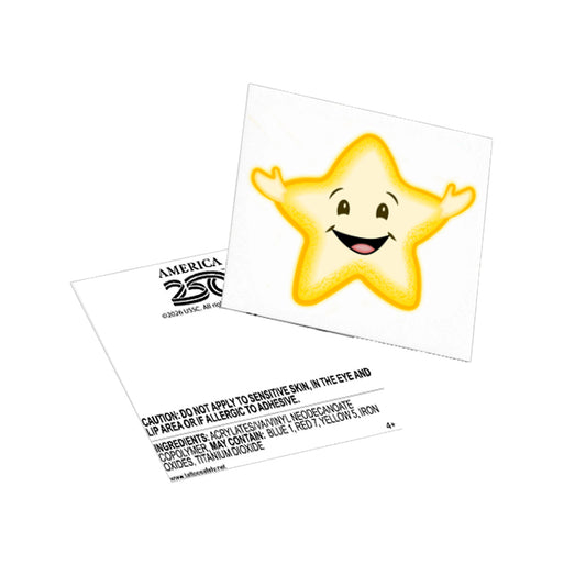 George the Star Temporary Tattoos