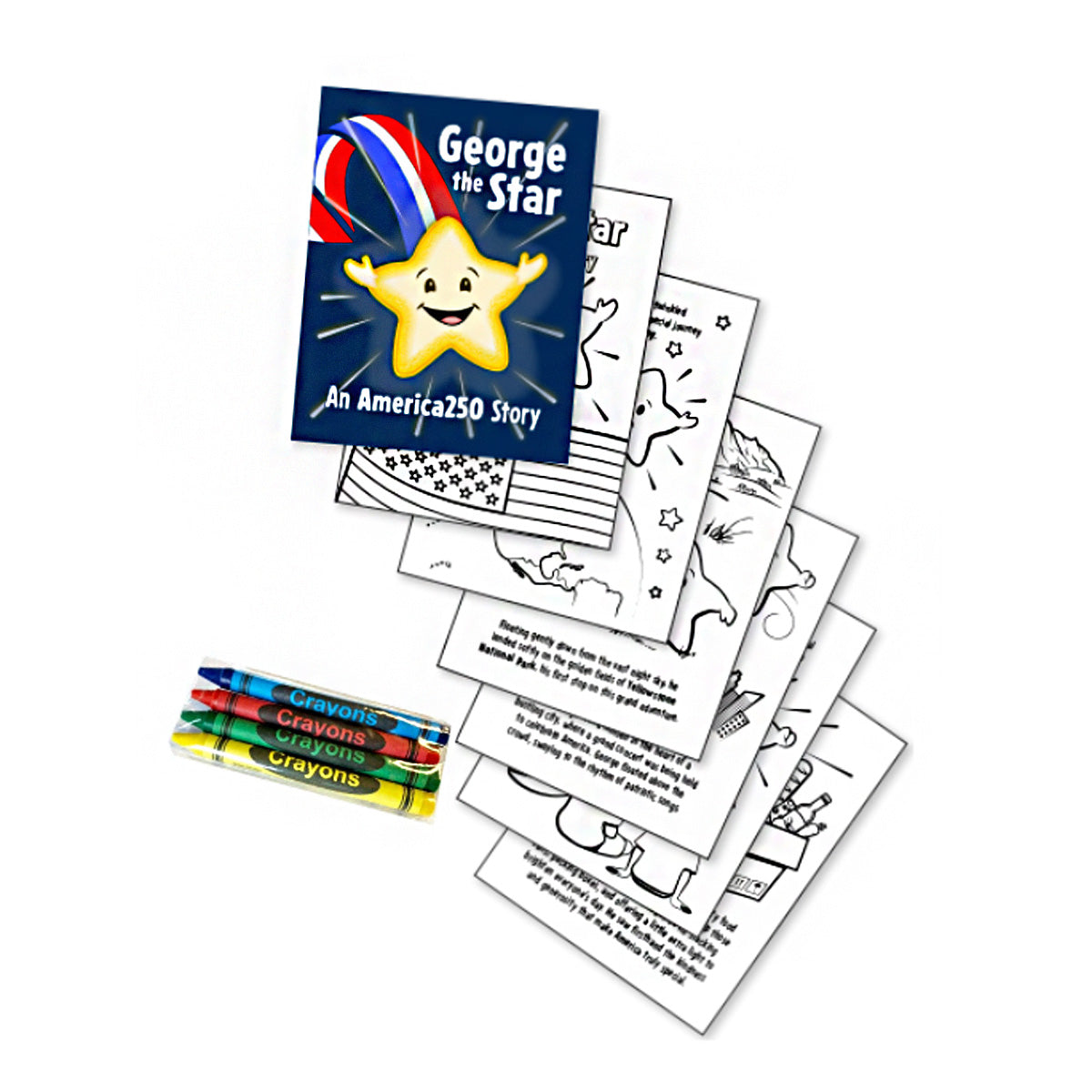 George the Star Coloring Book