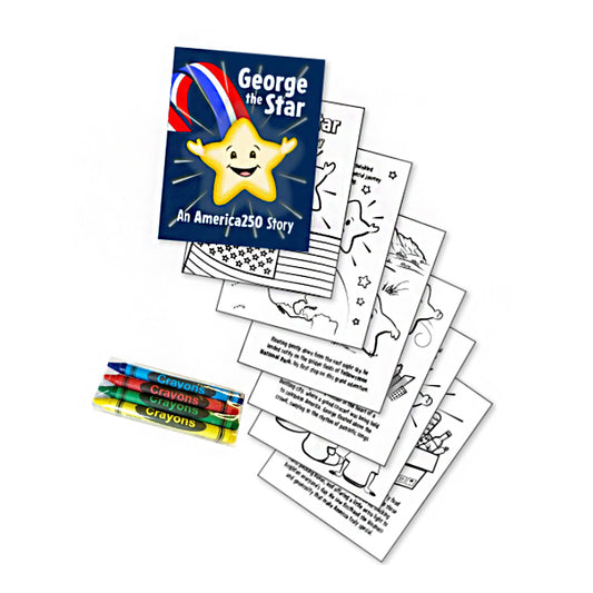 George the Star Coloring Book