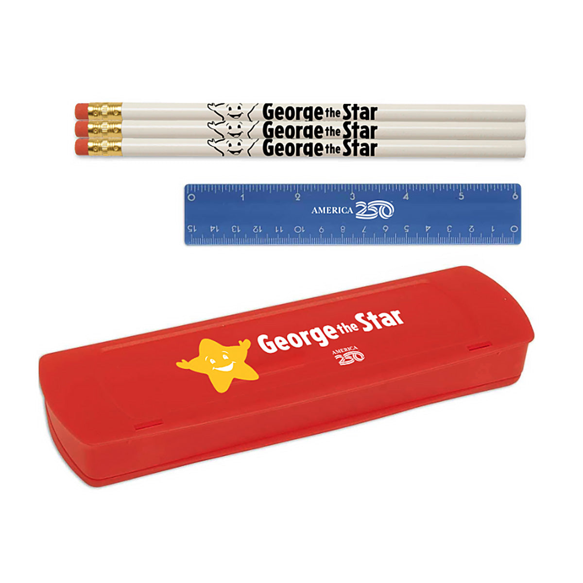 George the Star School Kit, Red