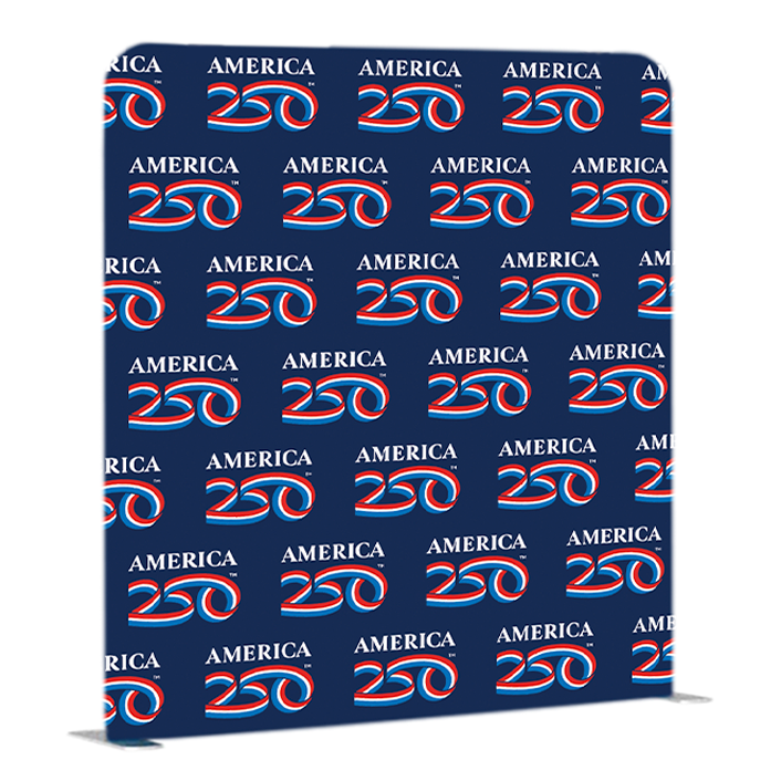 8' Tube Backdrop Display