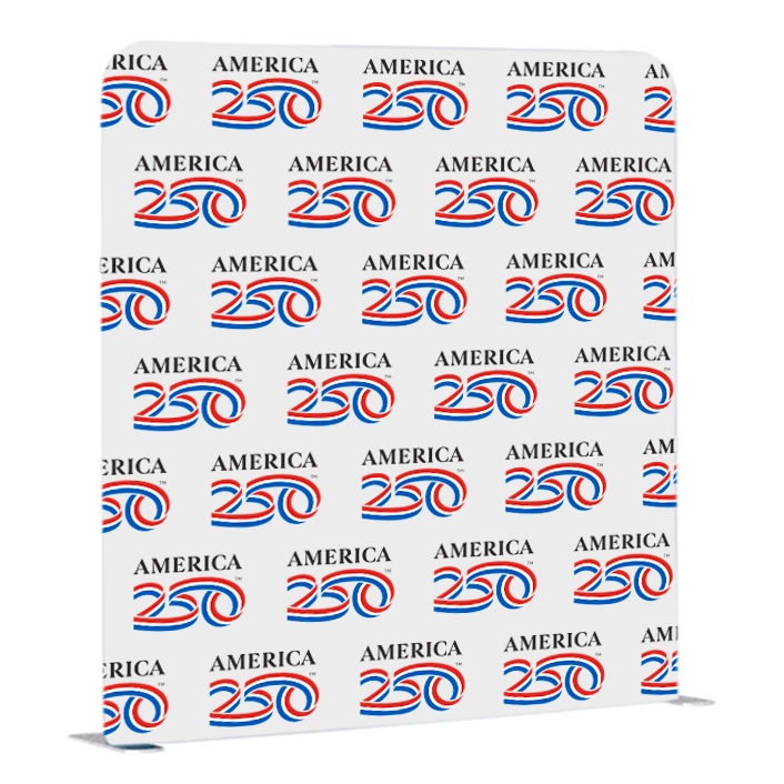 8' Tube Backdrop Display