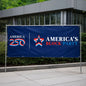America's Block Party Vinyl Banner - 4'x8'