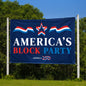 America's Block Party Vinyl Banner - 5'x6'