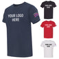 America250™ USA Made Fine Jersey Crew T Shirt