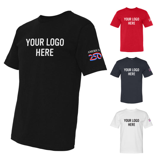 America250™ USA Made Cotton Crew T Shirt