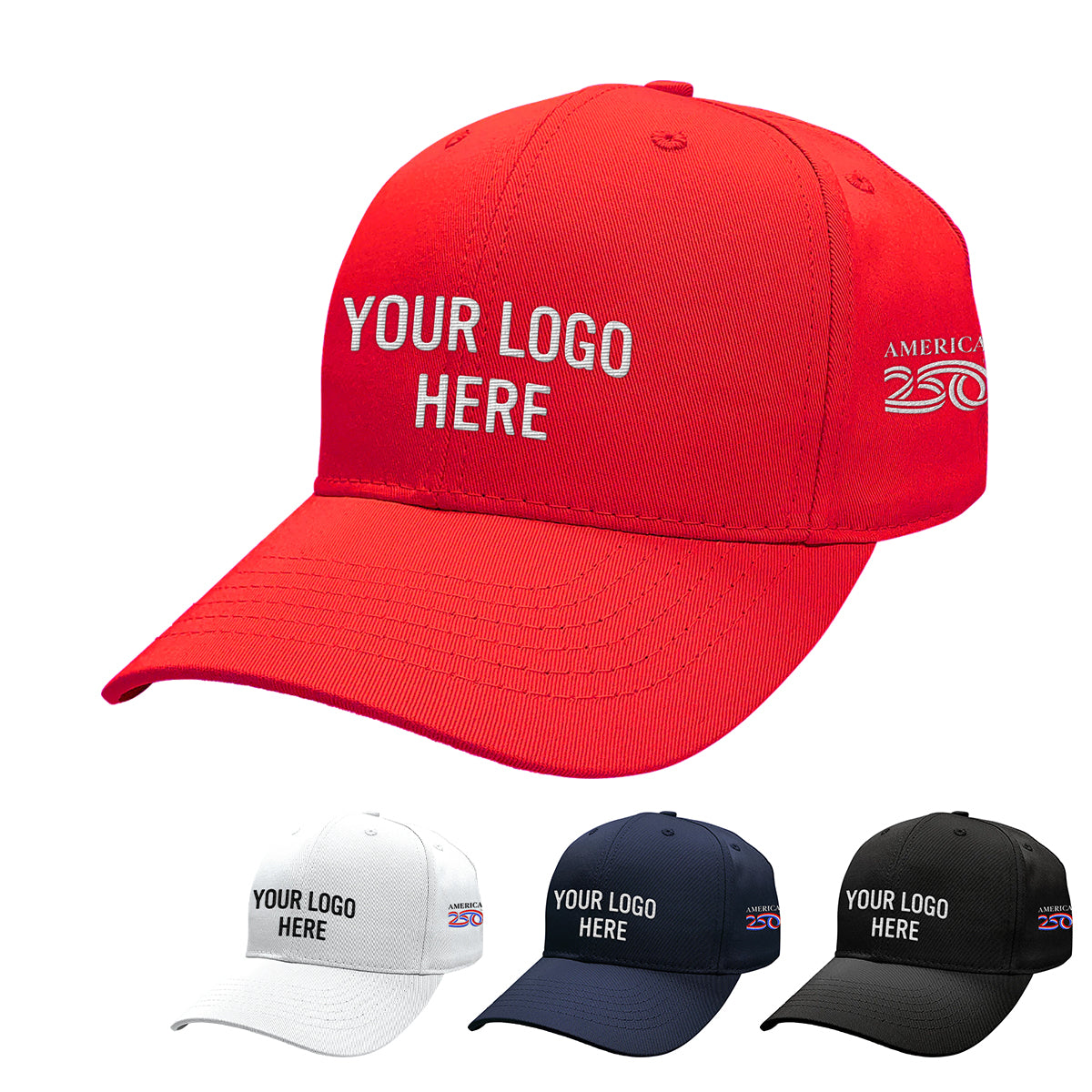 America250™ 6 Panel Structured Cap