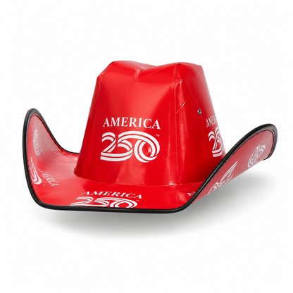America250 Limited Edition Cowboy Hat Red