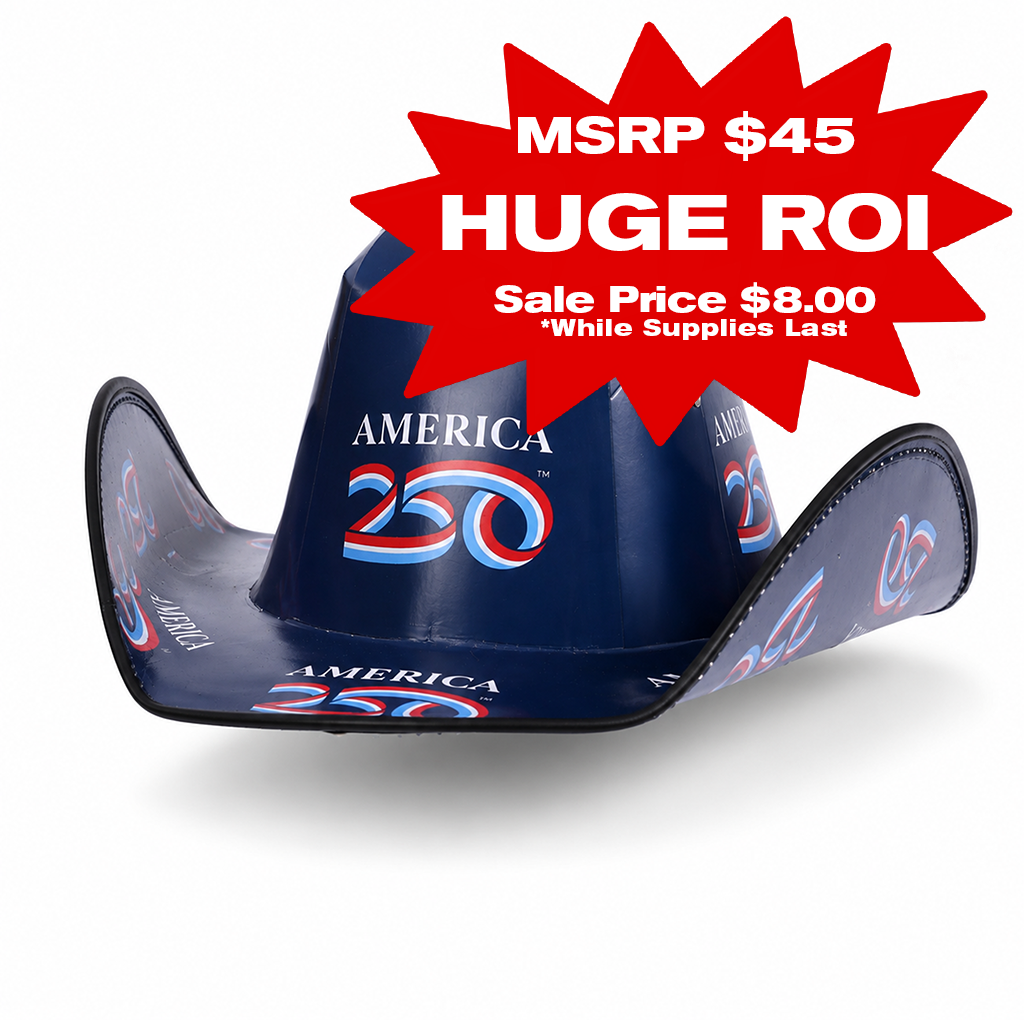 America250 Limited Edition Cowboy Hat Navy