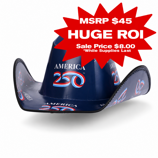 America250 Limited Edition Cowboy Hat Navy